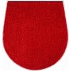 ROOM - Badezimmermatten rubinrot (Grösse 47x50 cm - für Toilettendeckel oder als Stuhlsitz)