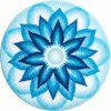 HEAVEN PEACE - Mandalas Tischsets blau (Grösse ø 60 cm)