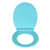 Selbstschließender Toilettensitz Kos blau Easy Close Thermoplast 4008838395769 z22078100
