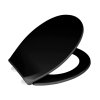 Selbstschließender Toilettensitz Kos schwarz Easy Close Thermoplast 4008838253915 z23443100