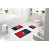 GELO - Badteppich rot 50x60 cm s výřezem pro WC B4681-006001012 8590507985778 213 1738