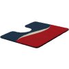 GELO - Badteppich rot 50x60 cm s výřezem pro WC B4681-006001012 8590507985778 218 1738