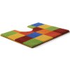BONA - Badteppich multicolor 50x60 cm s výřezem pro WC b2747-006001086 8590507992066 214 1862