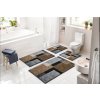 ATALA - Badteppich taupe 50x60 cm s výřezem pro WC B4559-006001213 8590507993124 213 1884