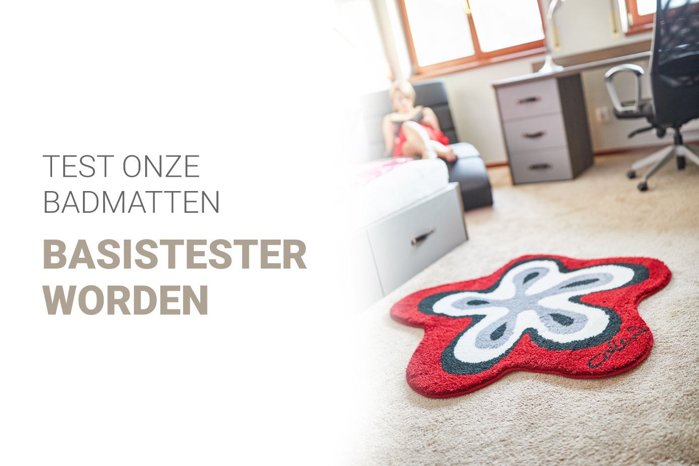 TEST ONZE TAPIJTEN GRUND