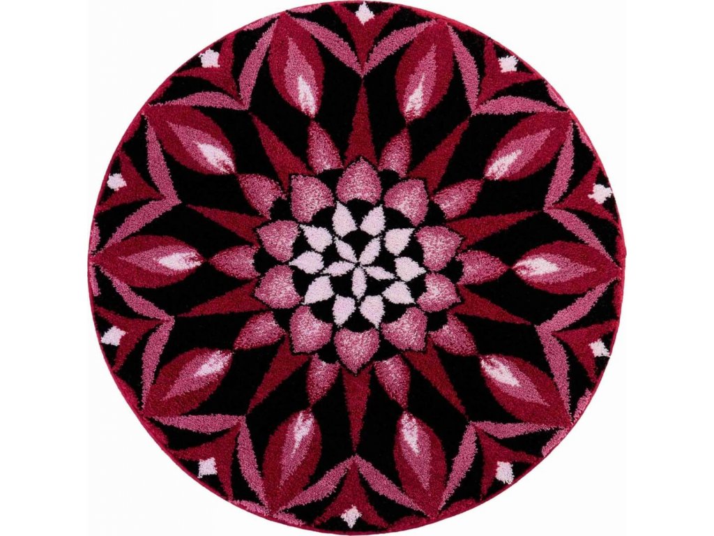 POWER OF THE MOMENT - Mandala vloerkleden bordeaux rood 8590507247586 M3012-42071