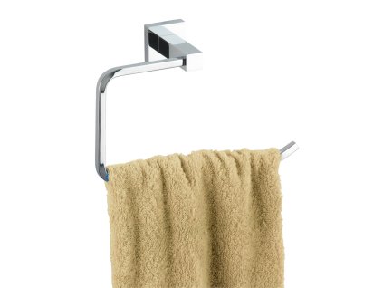 ZONDER BOREN PowerLoc SAN REMO - Handdoekbeugel, glanzend metallic
