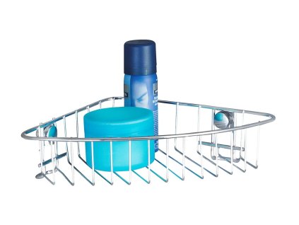 OHNE BOHREN Classic - Hoekplank, glanzend metallic