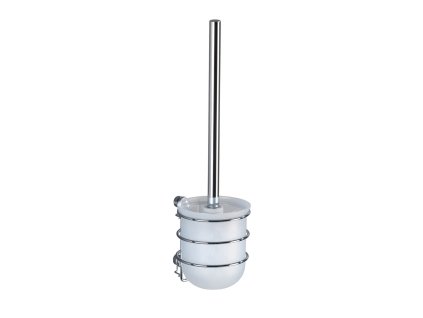 OHNE BOHREN Classic - Toiletborstel, glanzend metallic