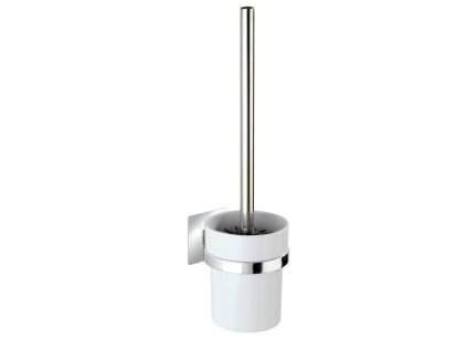 ZONDER BOREN TurboLoc QUADRO - Toiletborstel, glanzend metallic