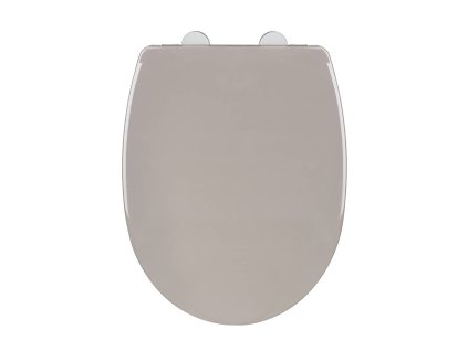 Tilos zelfsluitende toiletzitting taupe, thermoplastisch Easy Close