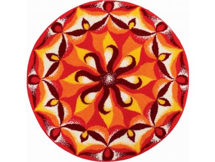 TEMPERAMENT - Mandala vloerkleden oranje 8590507247487 M3010-42154