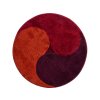AUM - Badmat rond 140 cm, rood