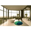 AUM - Badmat rond 140 cm, petrol 8590507286288 B2579-1214220
