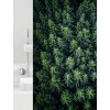 FORESTA - Douchegordijn 180x200 cm, groen