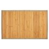 Bamboe badmat 50x80 cm, naturel