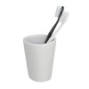 PEBBLE - Tandenborstel mok, wit