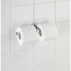 ZONDER BOREN PowerLoc RICO - Dubbele toiletrolhouder, glanzend metallic 4008838752999 Z22293100