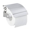 OHNE BOHREN Premium Plus - Toiletrolhouder, glanzend metallic