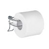 OHNE BOHREN Classic - Toiletrolhouder, glanzend metallic