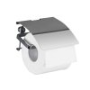OHNE BOHREN Premium - Toiletrolhouder, glanzend metallic