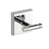 ZONDER BOREN PowerLoc LACENO - Muurhaak dubbel, glanzend metallic