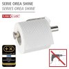ZONDER BOREN TurboLoc OREA SHINE - Toiletrolhouder, glanzend metallic 4008838281918 Z24167100