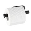 ZONDER BOREN TurboLoc OREA ZWART - Toiletrolhouder, zwart