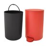Afvalbak met pedaal, rood 5901583505270 Z505270