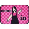 COME IN - Huismatten en deurmatten roze en zwart