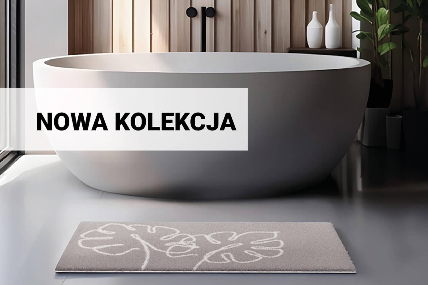 Stylowo wkrocz w jesień dzięki nowej kolekcji dywaników łazienkowych.