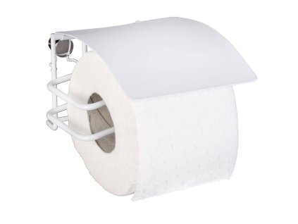 BEZ WIERCENIA Classic Plus - uchwyt na papier toaletowy, biały