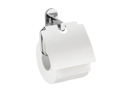 BEZ WIERCENIA PowerLoc RICO - uchwyt na papier toaletowy, metaliczny błyszczący