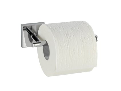 BEZ WIERCENIA PowerLoc LACENO - Uchwyt na papier toaletowy, metaliczny błyszczący