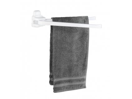 PURE - wieszak na ręczniki, biały
