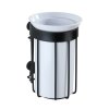 BEZ WIERCENIA Classic Plus - Kubek na szczoteczki do zębów, czarny 4008838251065 Z23874100