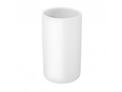 CORAL - pohár 6x11 cm, biely