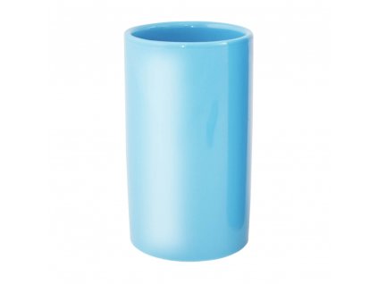 CORAL - pohár 6x11 cm, modrý