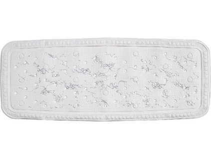 MARMOR - Sklíčka do vane a sprchy sivá (Rozmer 36x92 cm)