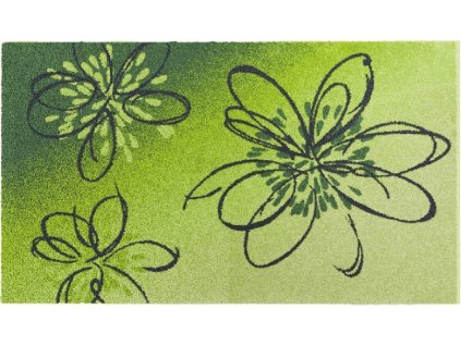 LUSIA - Kúpeľňová predložka zelená