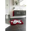 Colani 1 - Kúpeľňové predložky červené 8590507315438 B2626-043001007