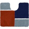 ENEMA - Kúpeľňová predložka červeno-modrá 50x60 cm s výřezem pro WC B4682-006001048 8590507985853 174 1746