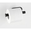 BEZ VŔTANIA TurboLoc OREA BLACK - Držiak na toaletný papier, čierny 4008838294727 Z24287100