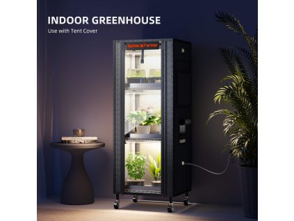 spider farmer plant stand with grow lights 54w 1680D grow tent