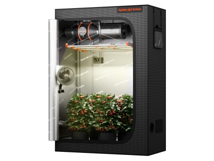 62304 6 spider farmer set g4500 140x70x200 odtahovy ventilator automaticke ovladani