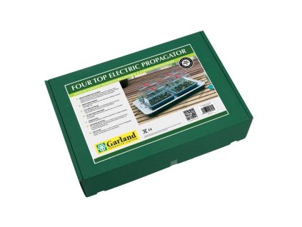 Garland Gewächshaus 4 Top, Hartplastik, beheizt, 59,5×41×20 cm