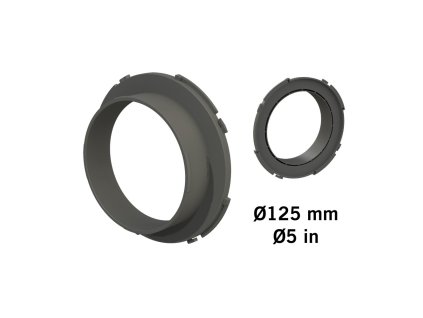 Secret Jardin Konnektor Ø125 mm – für Ducting Flange (16 mm)