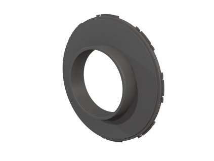 Secret Jardin Konnektor Ø150 mm – für Ducting Flange 25 mm (Dark Room)