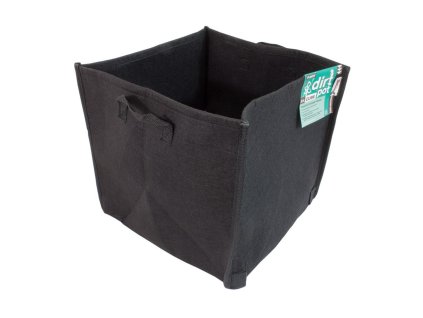 Plant!t DirtPot quadratischer Stofftopf ohne Griffe 24×24×21 cm – 11 l