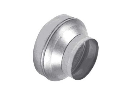 Reduktion 125–100 mm  